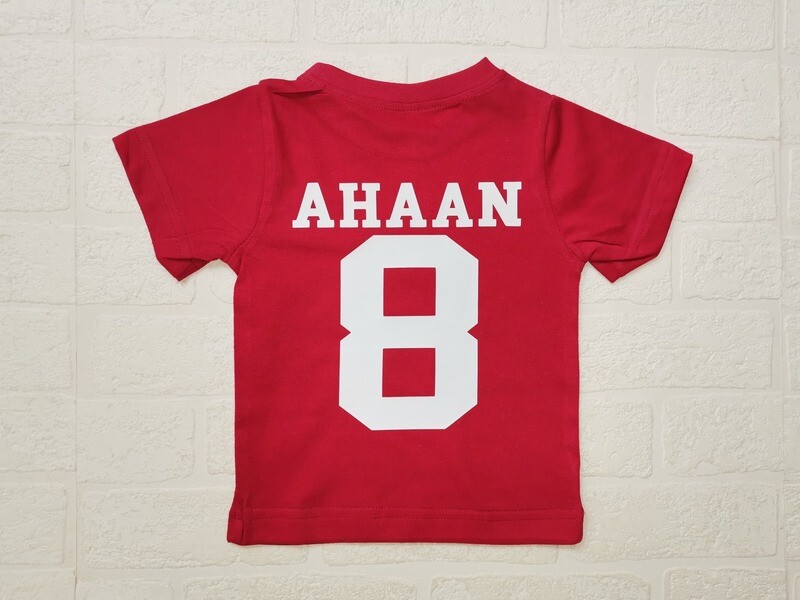 Kids Tee with front and back print