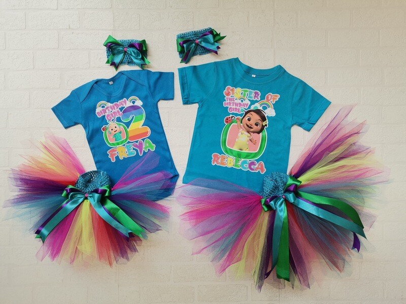 Tutu, Headband and Vest set