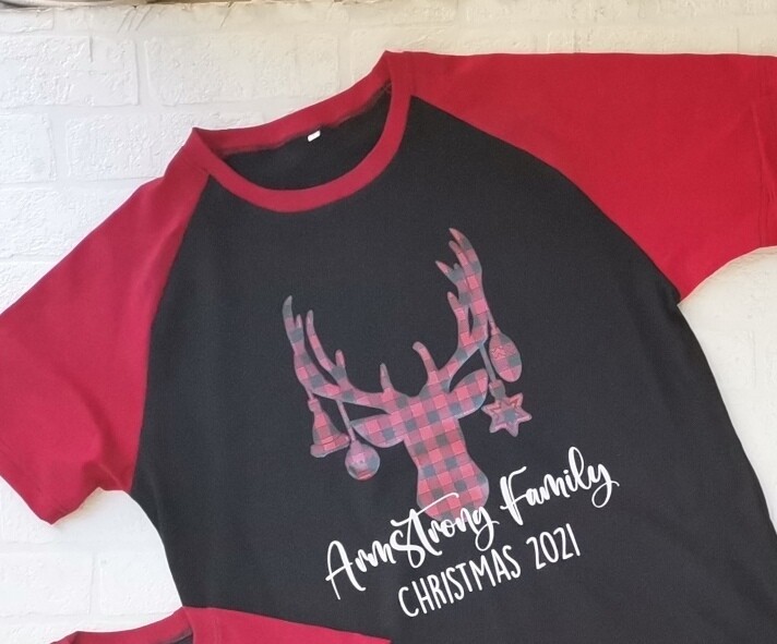 Adult Two Tone shirt Short Sleeve