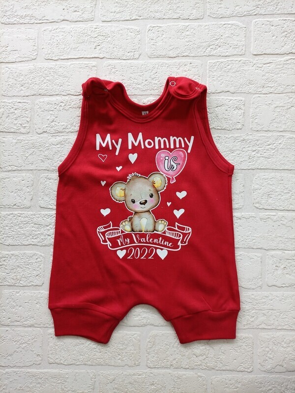 Valentine's Short Rompers