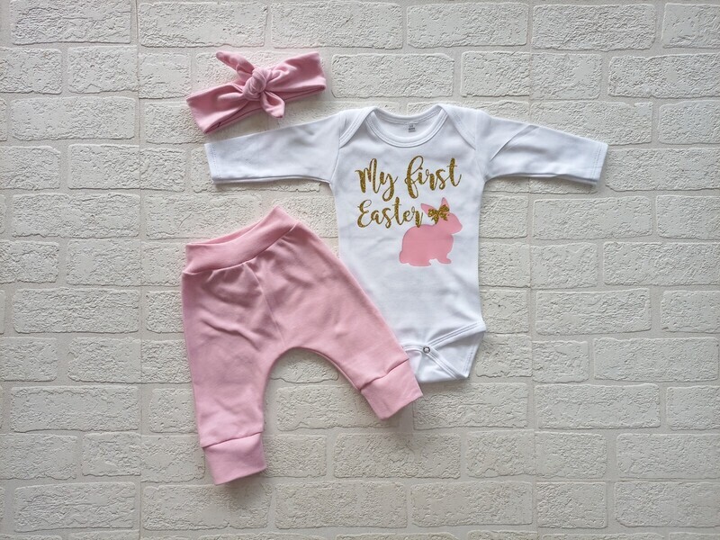 My First Easter Headbow Set