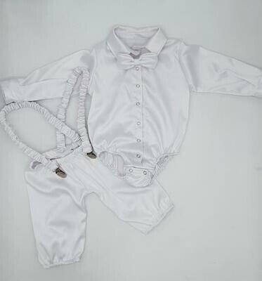 Boys Christening Set Long Sleeves with shoes