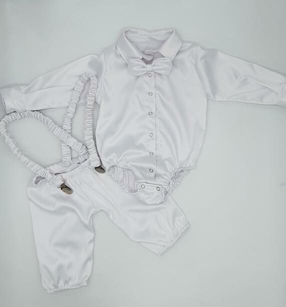 Boys Christening Set Long Sleeves without shoes