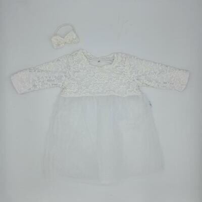Girls Christening Set (without shoes or leggings)