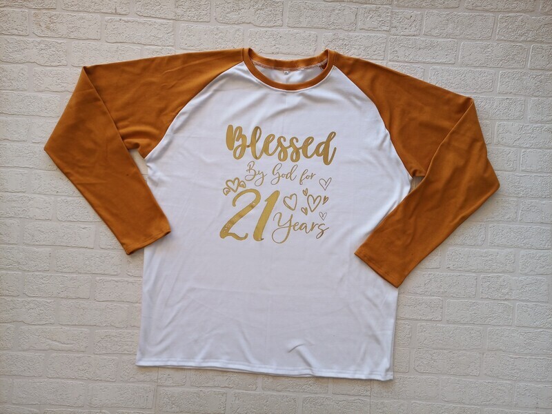 Adult Long Sleeve Two Tone Shirt