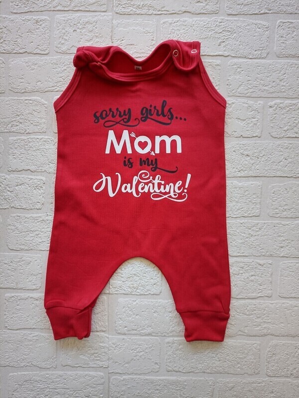 Valentine's Long Slouch Romper