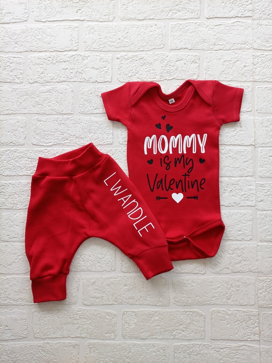 Valentine's Pants and Vest set