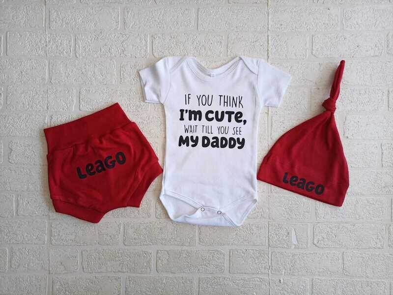 Valentine's Shorts, Vest and Hat set