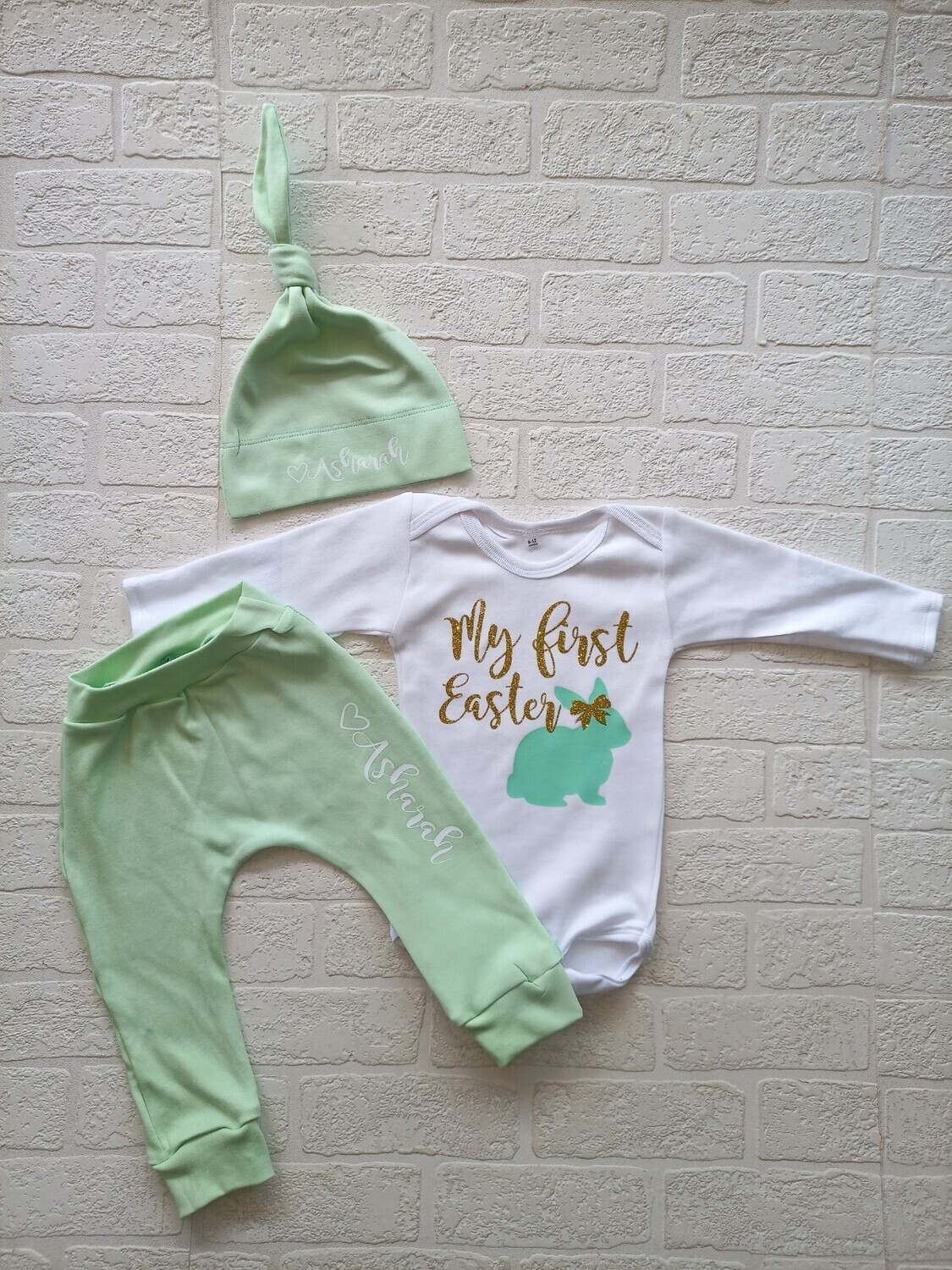 Easter Pants, vest and hat set