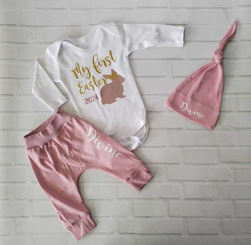 Easter Pants, vest and hat set