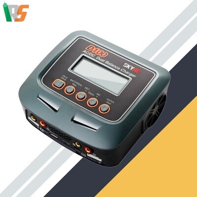 SKYRC D100 ACDC DUAL BALANCE CHARGER DISCHARGER FOR RC MODELS SKYRC D100 ACDC DUAL BALANCE CHARGER DISCHARGER FOR RC MODELS