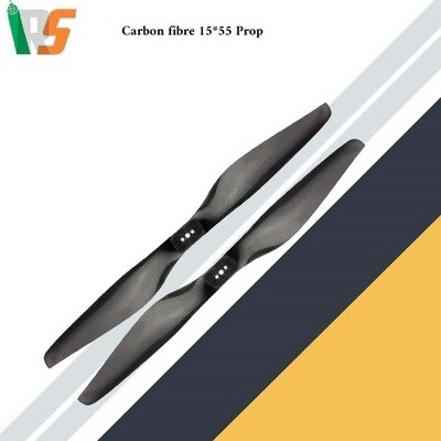 3K Carbon Fiber 1555 Propeller 15*5.5 Pair of CW CCW for Drone