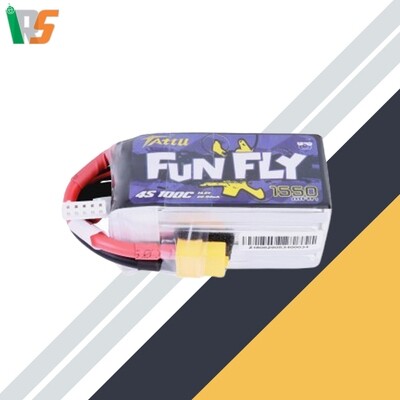 TATTU FUNFLY 1550mAh 100C 14.8V 4S1P TATTU FUNFLY 1550mAh 100C 14.8V 4S1P