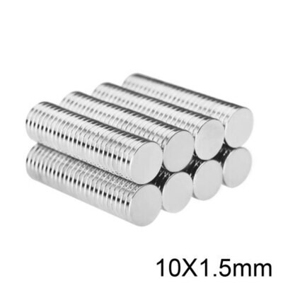 10mmx1.5mm disc magnet pack of 10pc 10mmx1.5mm disc magnet pack of 10pc