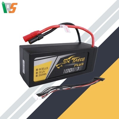 TATTU PLUS 10000mAh 25C 22.2V 6S1P TATTU PLUS 10000mAh 25C 22.2V 6S1P