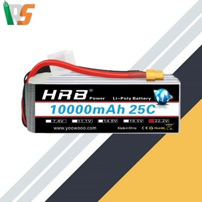 HRB 6s 10000MAH 25C 22.2V HRB 6s 10000MAH 25C 22.2V