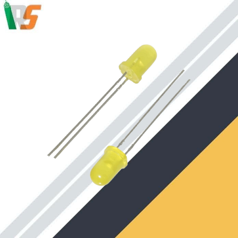 Buy 5mm DIP LED Yellow Online at Best Price in India