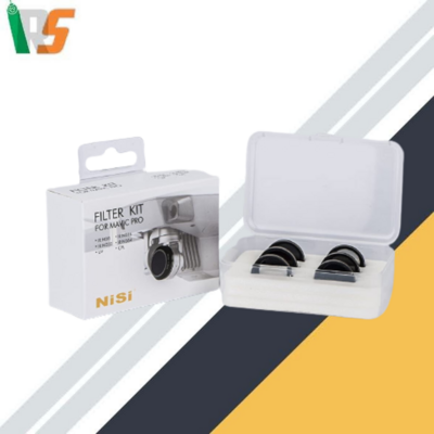 NiSi Drone Filter  Kit for DJI Mavic Pro (6 Pack) Camera Lens (Black)
