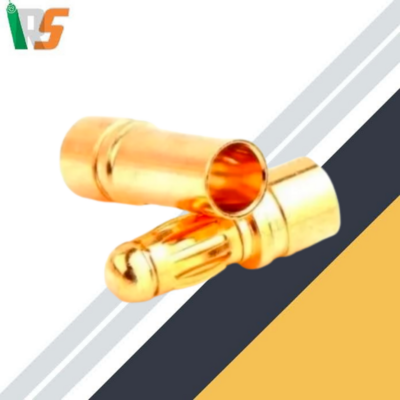 3.5mm Gold Bullet Banana Connector Plug For ESC Battery Motor