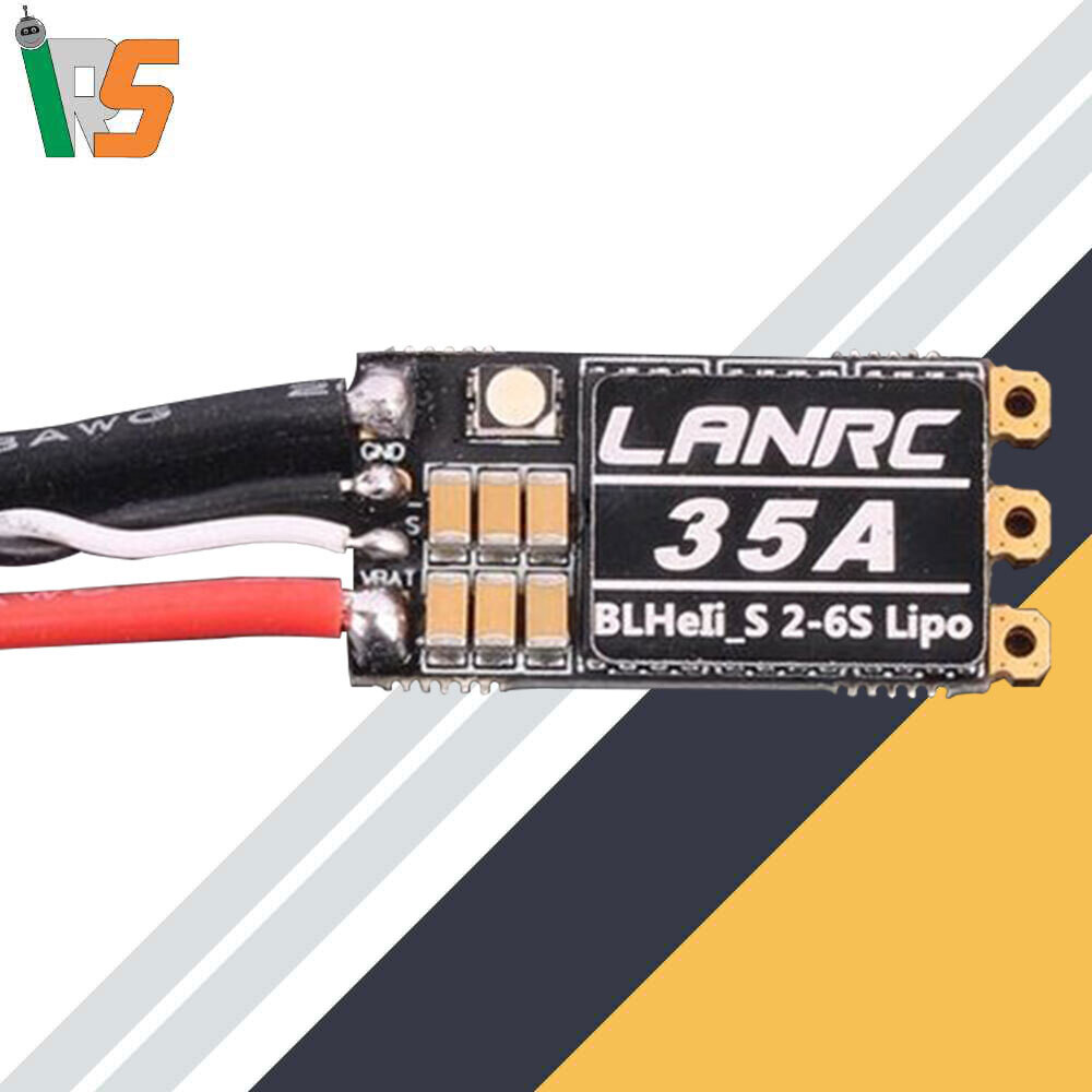 LANRC 35A ESC 2-6S with LED Light BLHeli-S