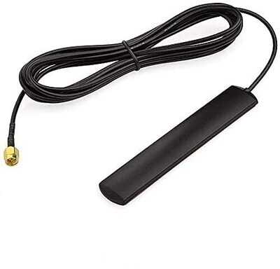 4G LTE GSM Antenna Omni-Directional 700-2600MHZ Adhesive Mount Antenna with SMA Male Connector