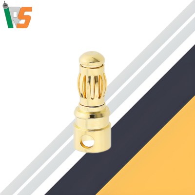 Amass 3.5mm Gold Plated Male Banana Connector