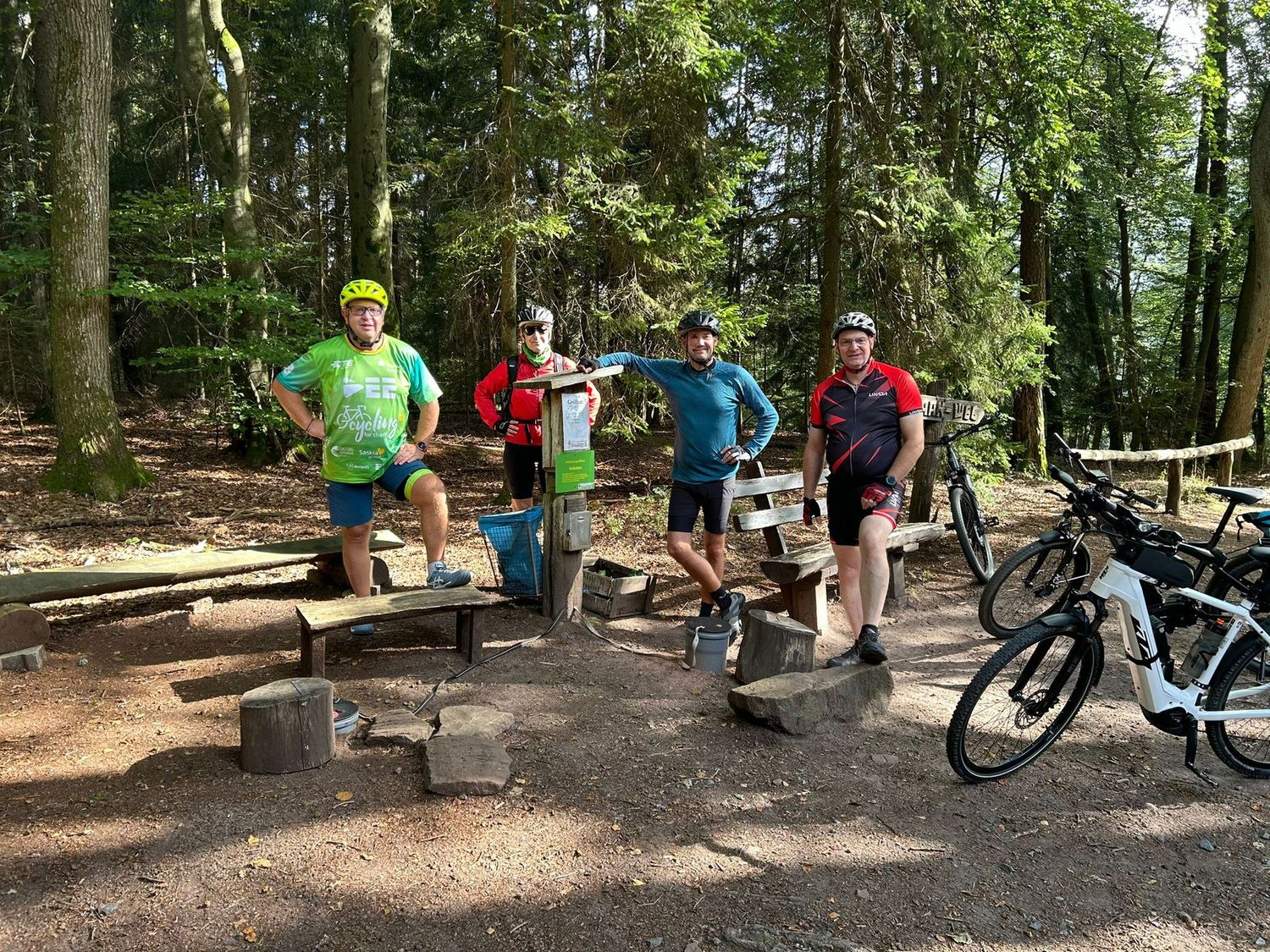 Odenwälder Höhentour – Geführte E-Bike-Tour zum ältesten Gasthaus Deutschlands Aktion für 2 Personen