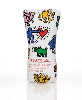 Keith Haring - Tenga Soft Tube Cup