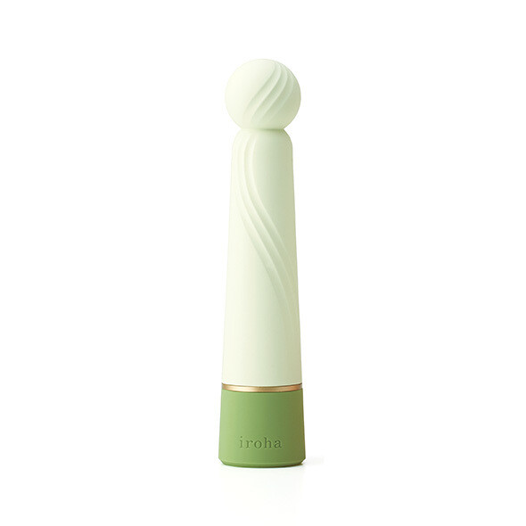 iroha RIN+ HISUI External &amp; Insertable vibrator (Green)