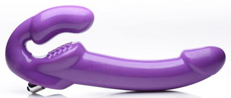 Revolver Vibrating Strapless Strap-On XXL