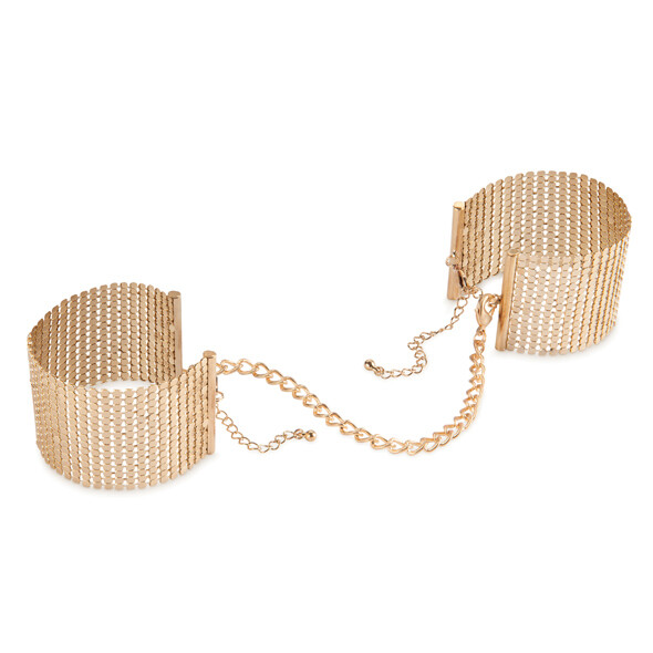 Bijoux Indiscrets - Desir Metallique Cuffs (Golden, Black or Silver)