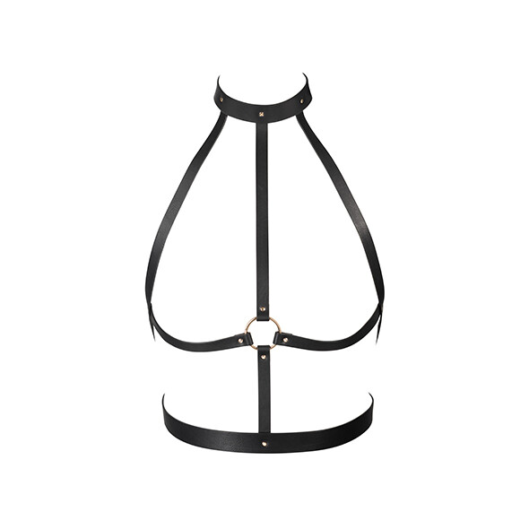 Bijoux Indiscrets - Maze H Harness (Black or Brown)