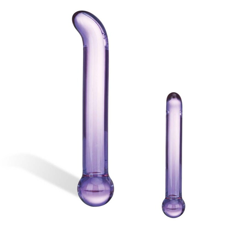 GLAS - Purple Glass G-SPOT Tickler