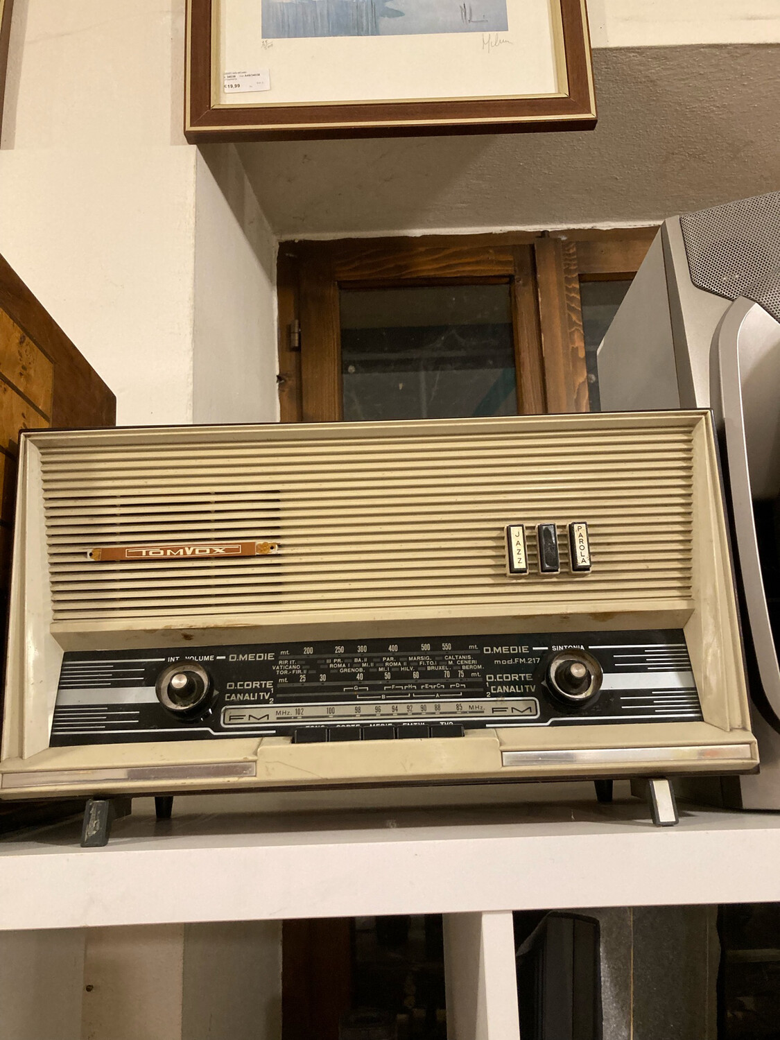 Radio valvolare Tomvox ‘50