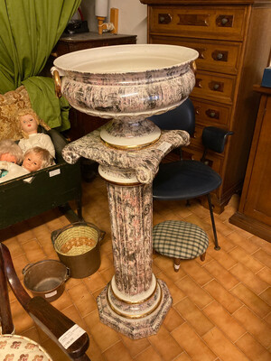 Colonna con vaso Bassano Colonna con vaso Bassano