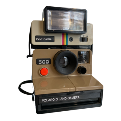 Polaroid Land Camera 500+polatronic 1