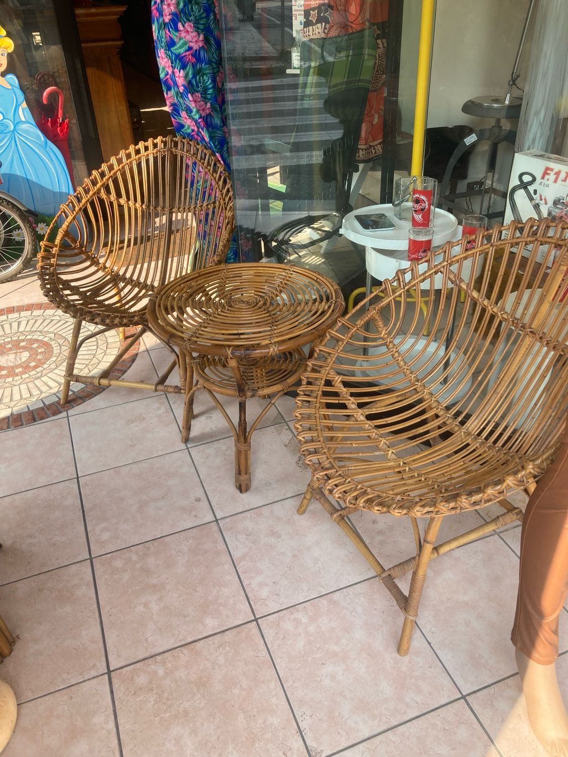 Salottino in bambù