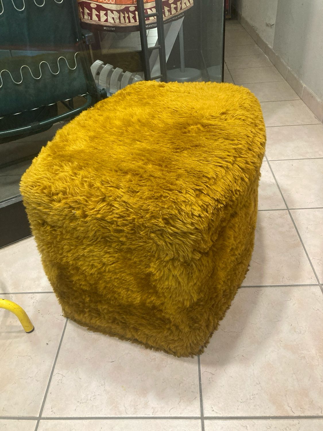 Pouf contenitore/scaletta ‘70