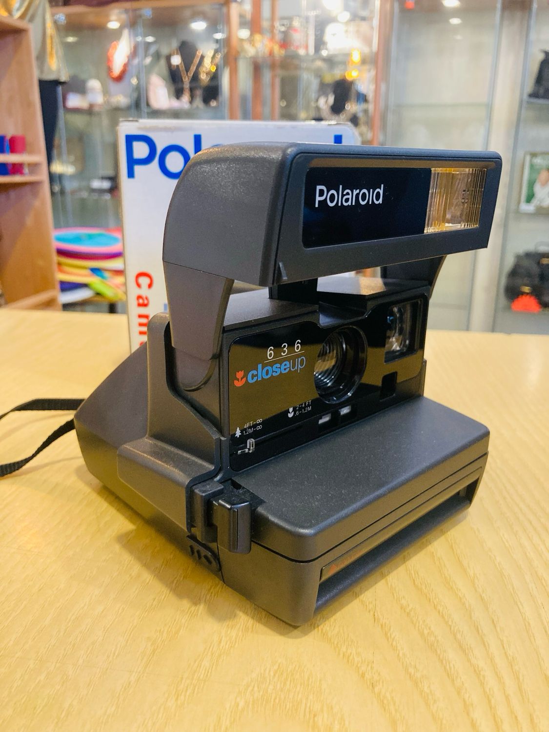 Polaroid 636 close up