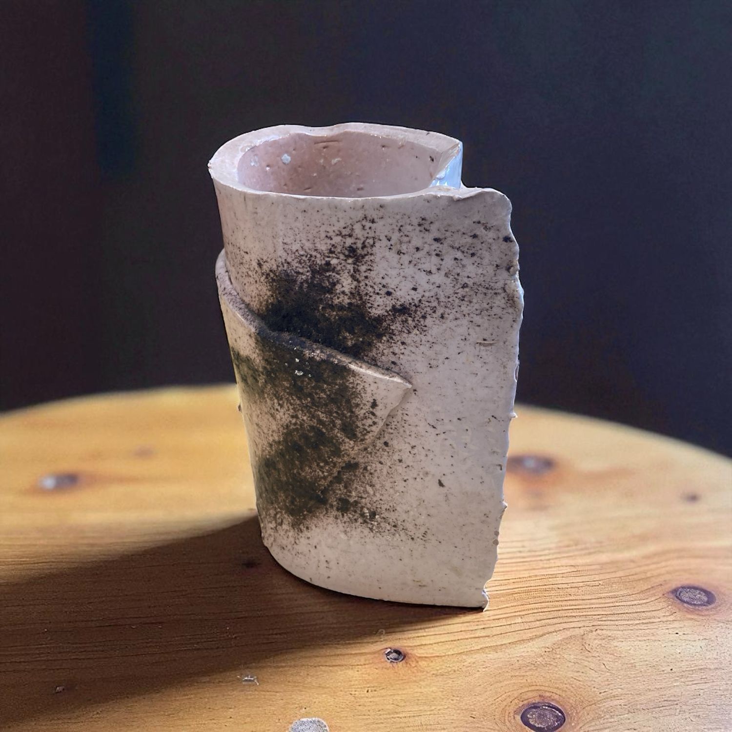 Vaso ceramica irregolare