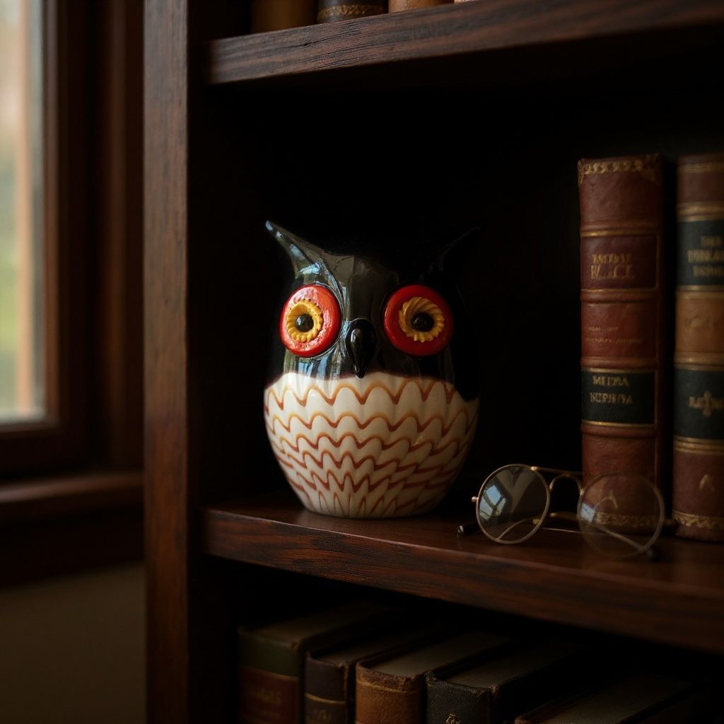 Murano civetta anni ‘60