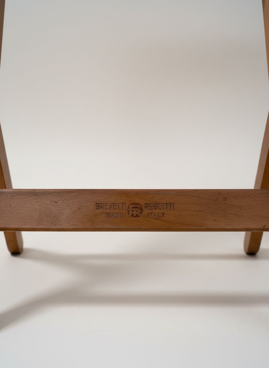 Rara Mini Sdraio Vintage "Brevetti Reguitti" – Design Anni '50/'60 – Made in Italy