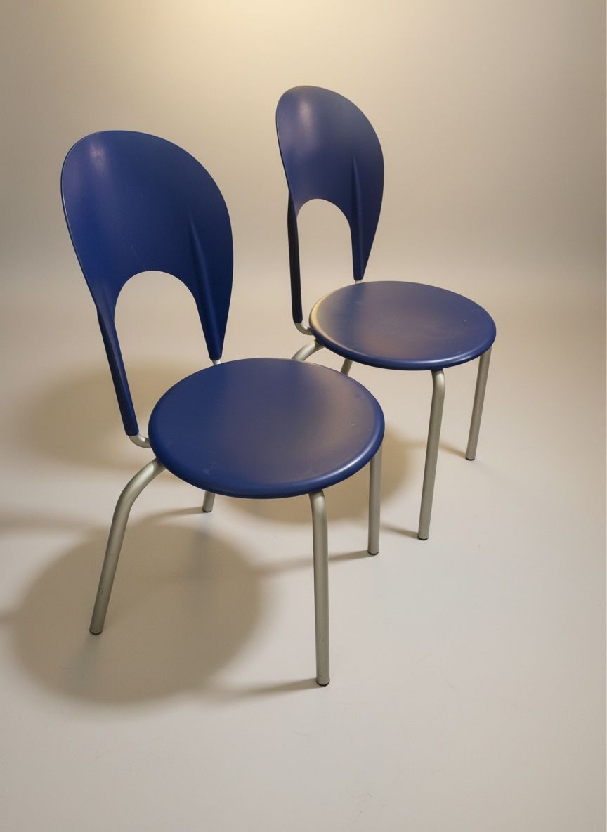 Coppia di Sedie Coppia di Sedie "Frog" - Design Carlo Bartoli per Ycami Edizioni