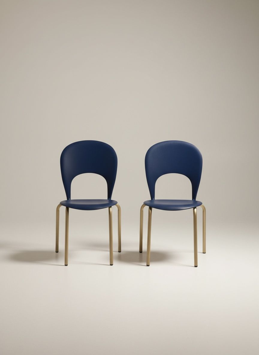 Coppia di Sedie "Frog" - Design Carlo Bartoli per Ycami Edizioni