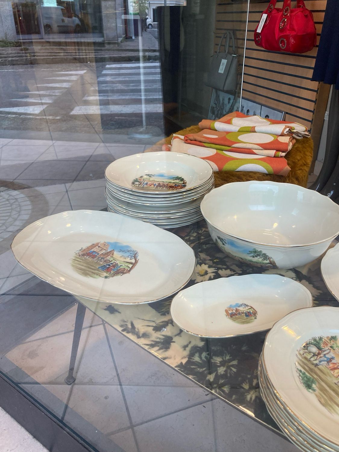 Servizio piatti Richard Ginori "Vecchia Milano"