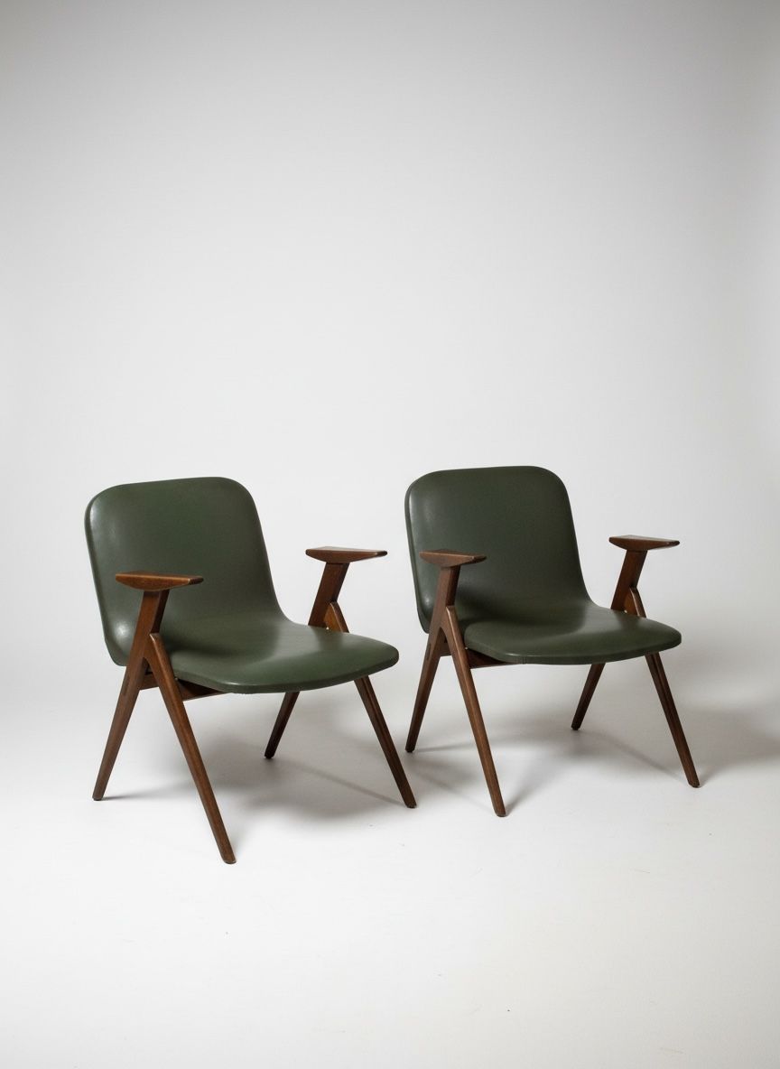 Poltroncine di Luigi Vietti e Lietti e Motta ‘60
