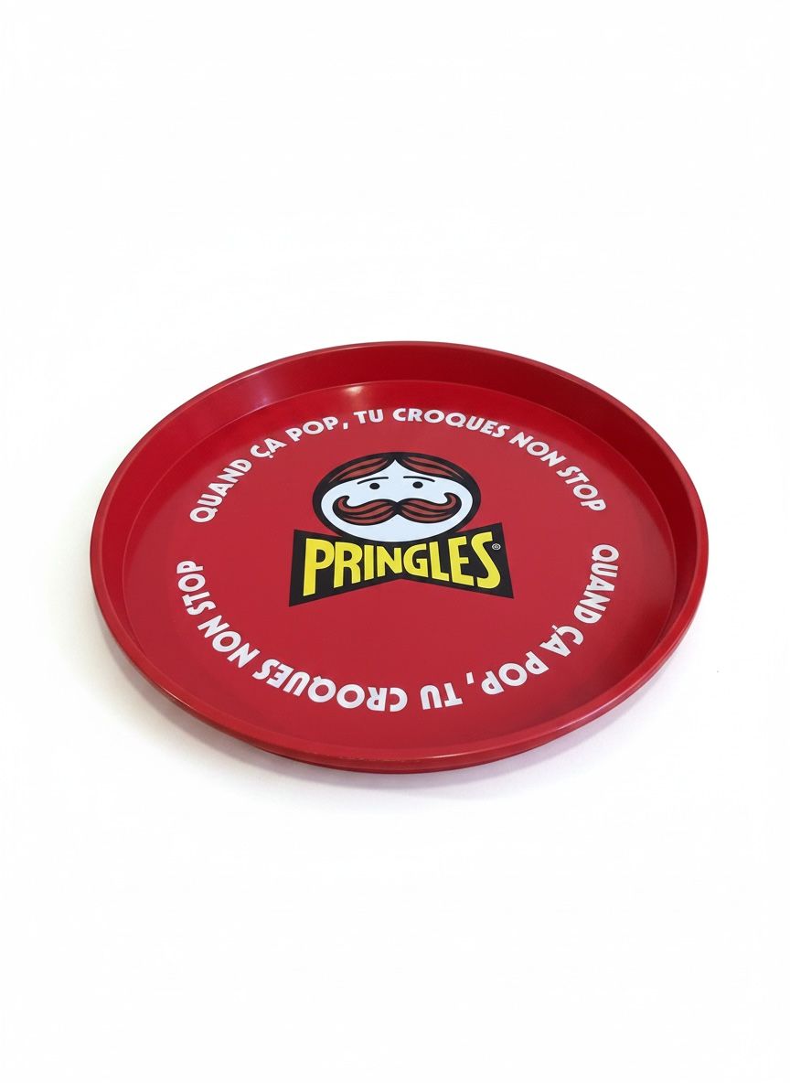Vassoio Pubblicitario Pringles Vintage (1996-2002) - Raro