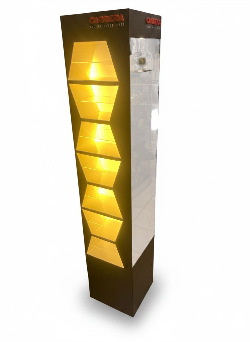Totem espositivo Carrera anni ‘80