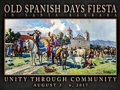 Old Spanish Days Fiesta 2017 Poster 