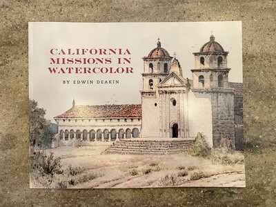 California Missions In Watercolor